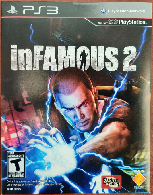 inFamous 2 (Cardboard Sleeve Style) - PS3