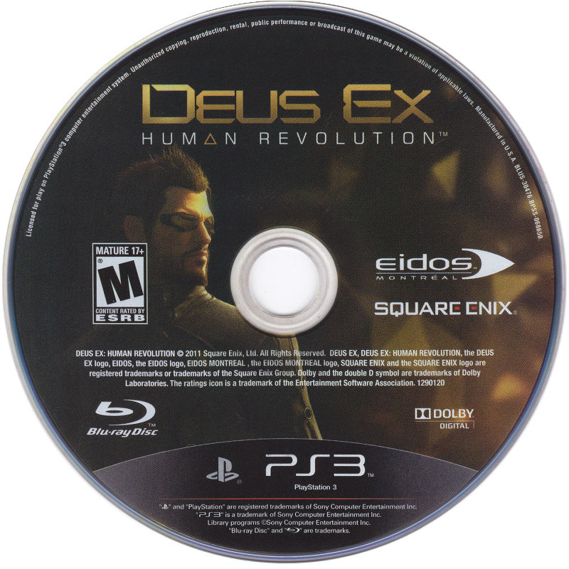 Deus Ex: Human Revolution - PS3