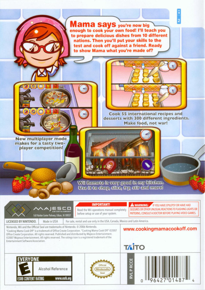 Cooking Mama: Cook Off - Wii