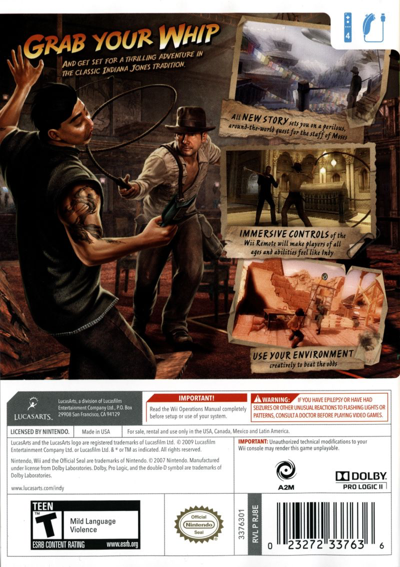 Indiana Jones and the Staff of Kings - Wii