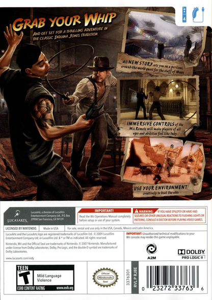 Indiana Jones and the Staff of Kings - Wii