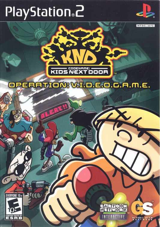 Codename Kids Next Door Operation VIDEOGAME - PS2