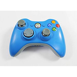 Wireless Official Controller | Baby Blue - Xbox 360