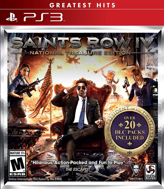Saints Row 4: National Treasure Edition - PS3