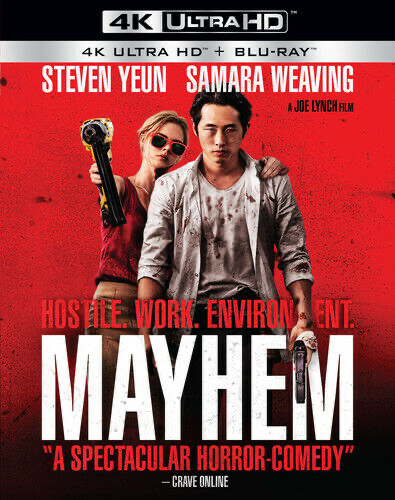 Mayhem - 4K Blu-ray Horror 2017 NR