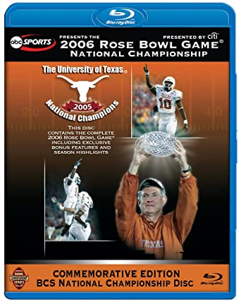 2006 ESPN Rose Bowl Game National Championship - Blu-ray Sports 2006 NR