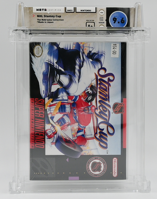 NHL Stanley Cup SNES 9.6 A+ - NEBRASKA COLLECTION