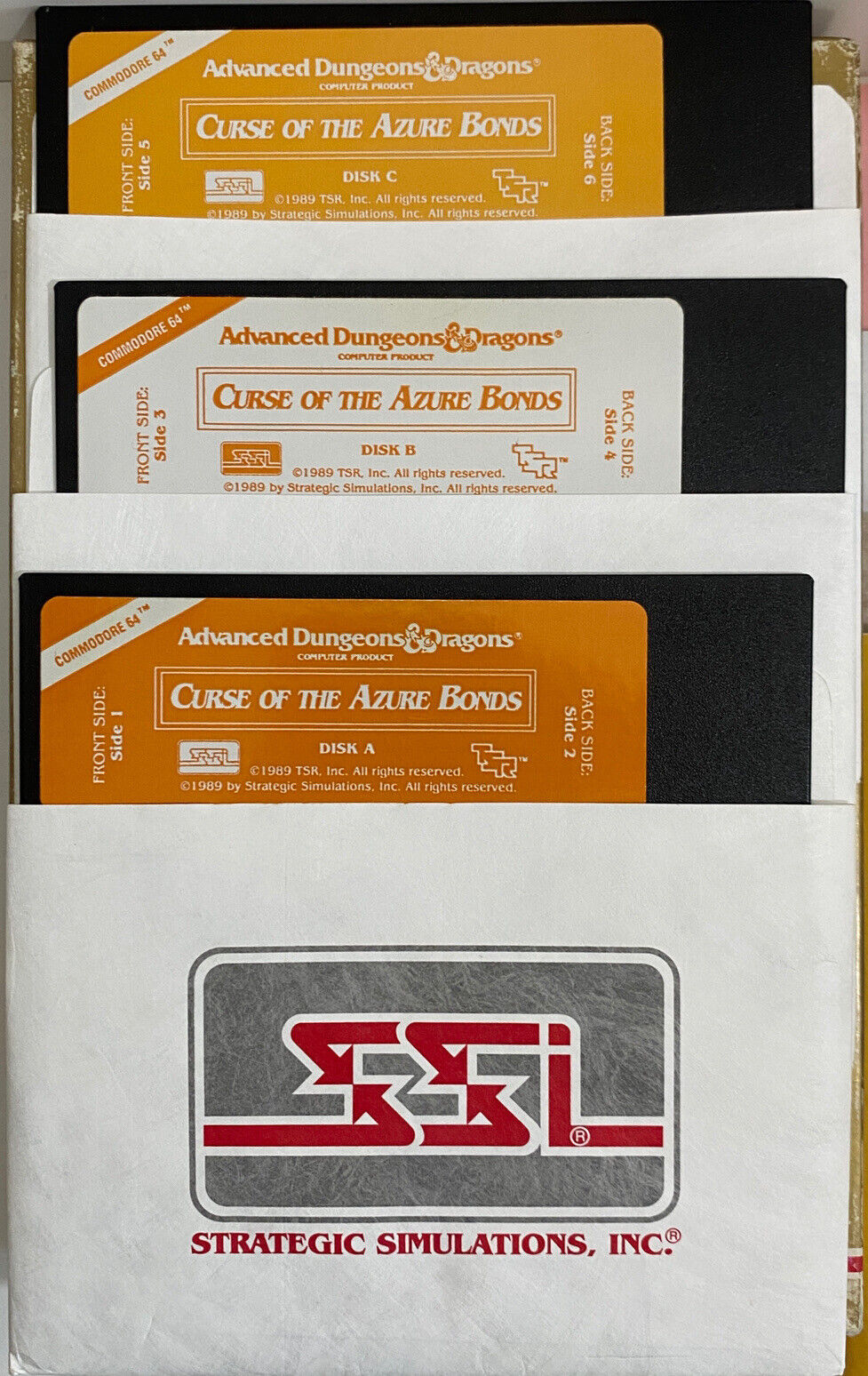 Curse of the Azure Bonds - Commodore 64