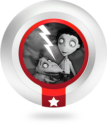 Round Power Disc | Electro-Charge - Disney Infinity 1.0