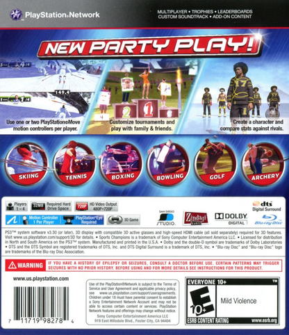 Sports Champions 2 - PS3