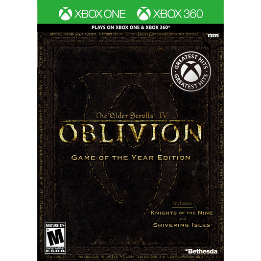 Elder Scrolls IV: Oblivion - Game of the Year Edition (Xbox One Variant) - Xbox 360