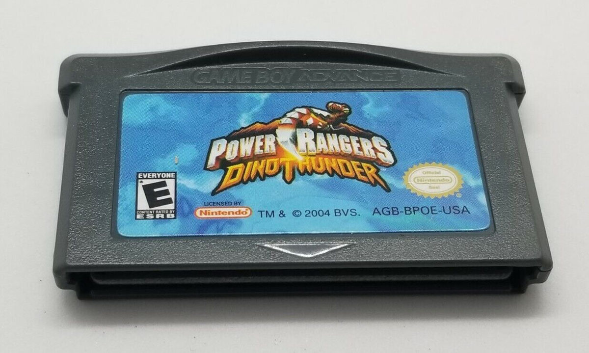 Power Rangers Dino Thunder Used GBA Games For Sale – Dial Up Games