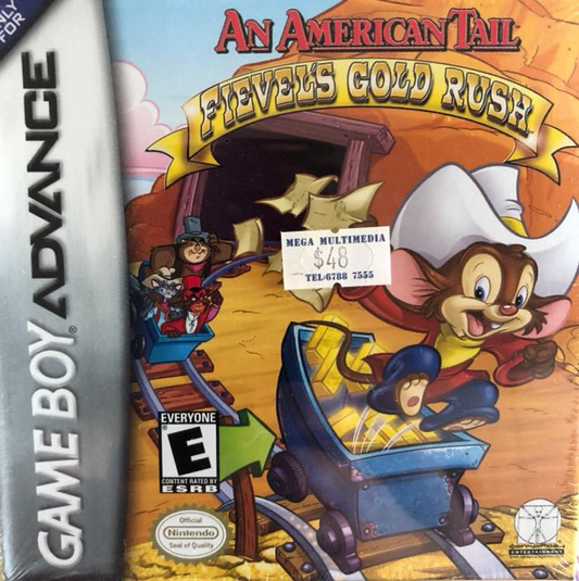 An American Tail: Fievel's Gold Rush - GBA