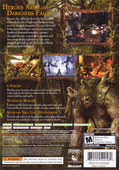 Kingdom Under Fire: Circle of Doom - Xbox 360