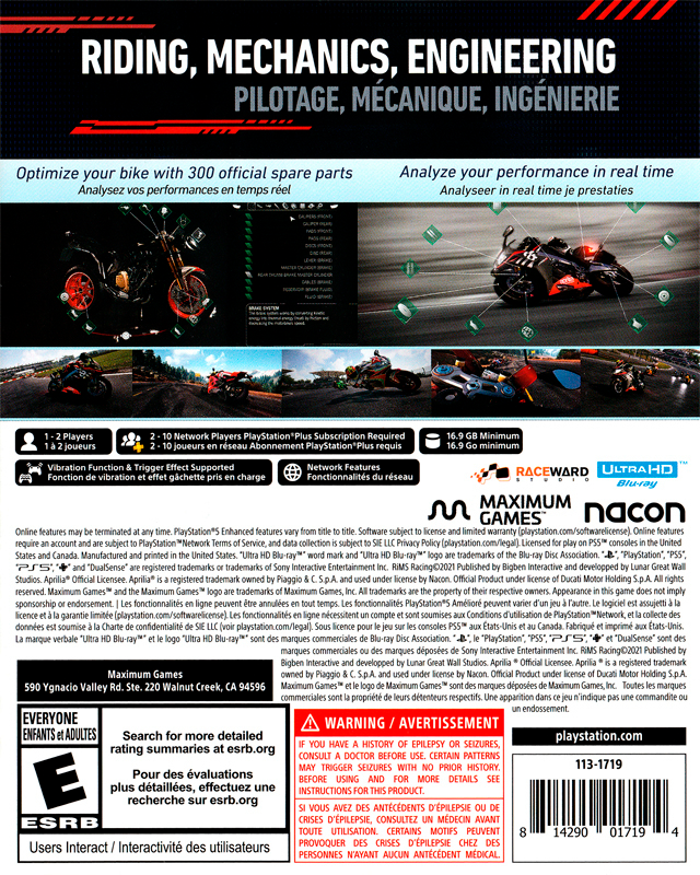 RiMS Racing Sim - PS5