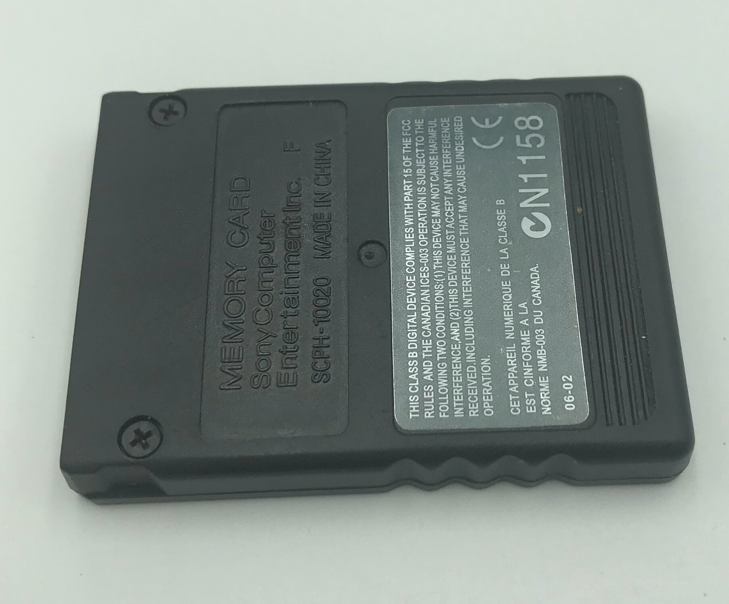 Memory Card PS2 64 MB Official Black - PS2