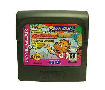 Berenstain Bears Camping Adventures - Game Gear
