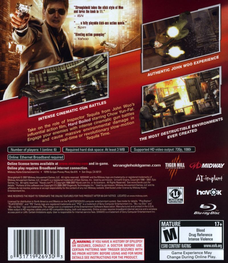 Stranglehold - PS3