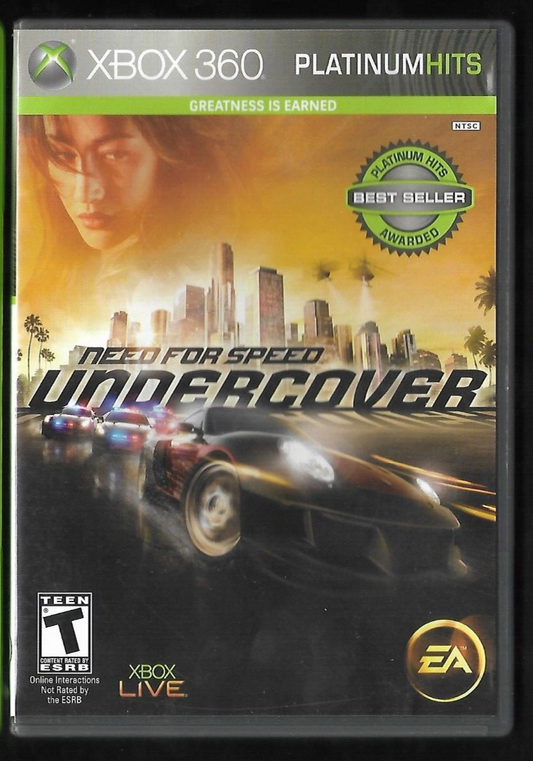 Need for Speed: Undercover - Platinum Hits - Xbox 360