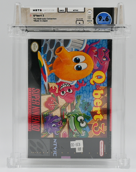 Q*bert 3 SNES 9.6 A - NEBRASKA COLLECTION