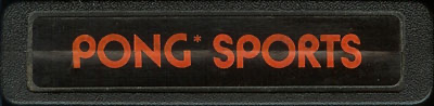 Pong Sports (Picture Tele-Games) - Atari 2600