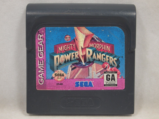 Mighty Morphin Power Rangers - Game Gear