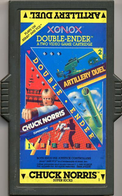 Artillery Duel / Chuck Norris Superkicks - Atari 2600