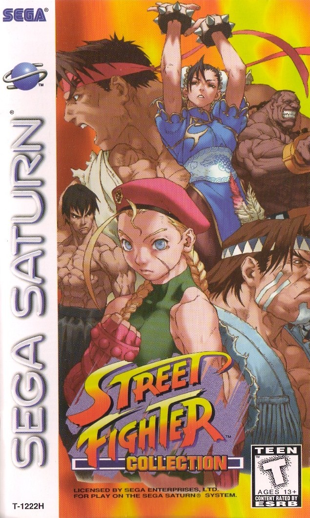 Street Fighter Collection - Sega Saturn