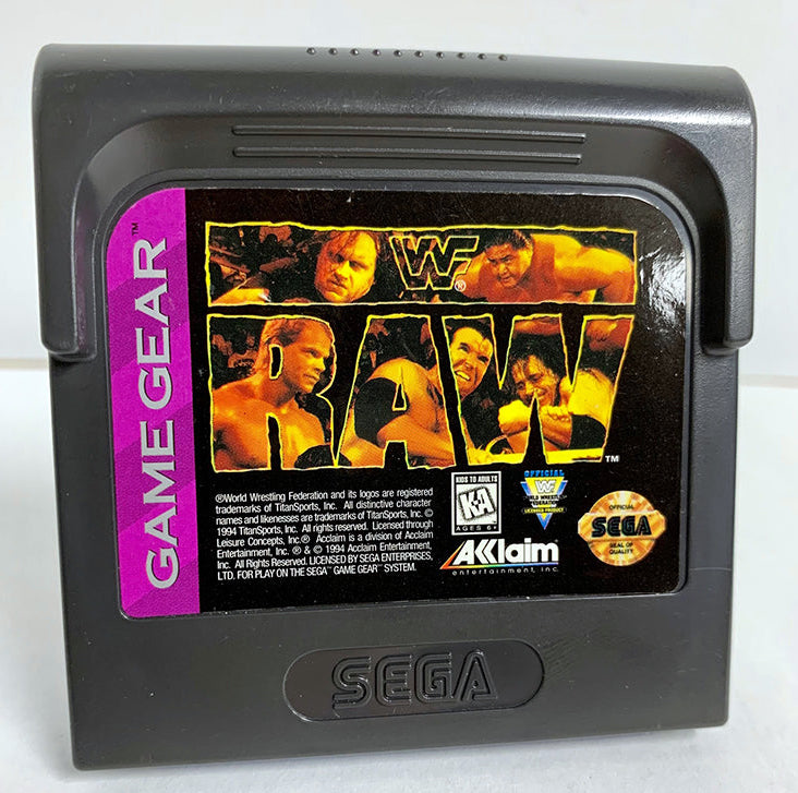 WWF Raw - Game Gear
