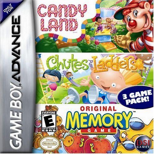 Candy Land Chutes and Ladders Memory - GBA