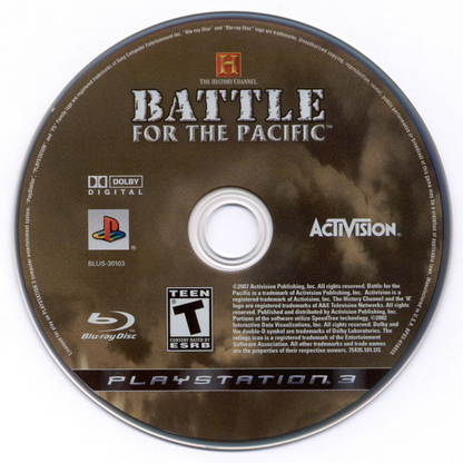 History Channel: Battle for the Pacific - PS3