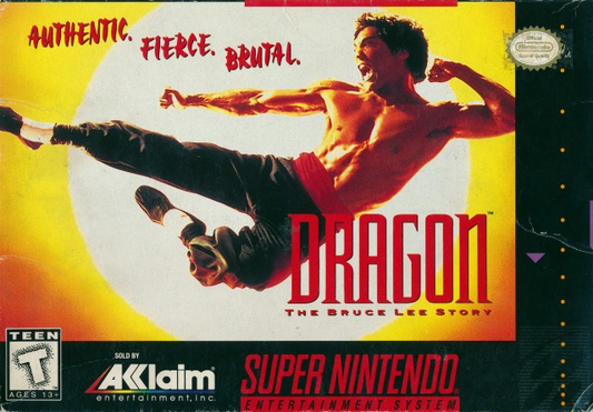 Dragon: The Bruce Lee Story - SNES