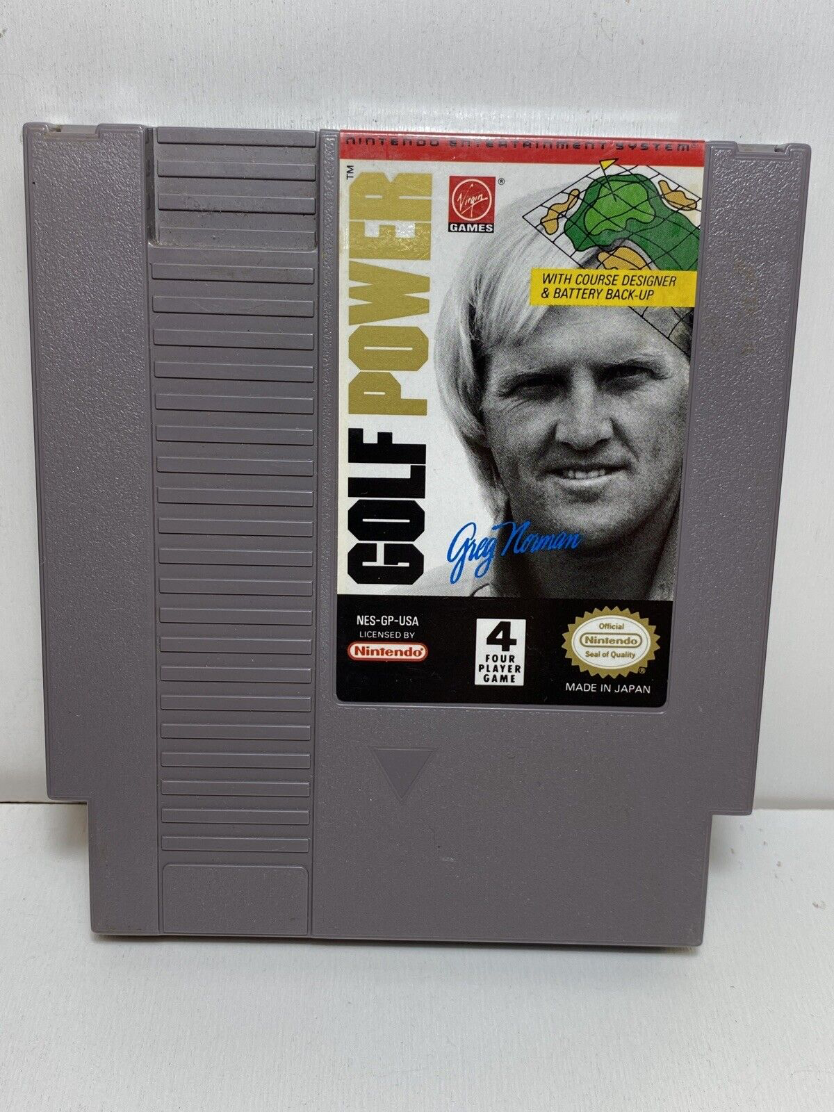 Golf Power Greg Normans - NES