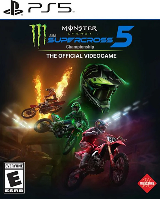 Monster Energy Supercross 5: The Official Videogame - PS5