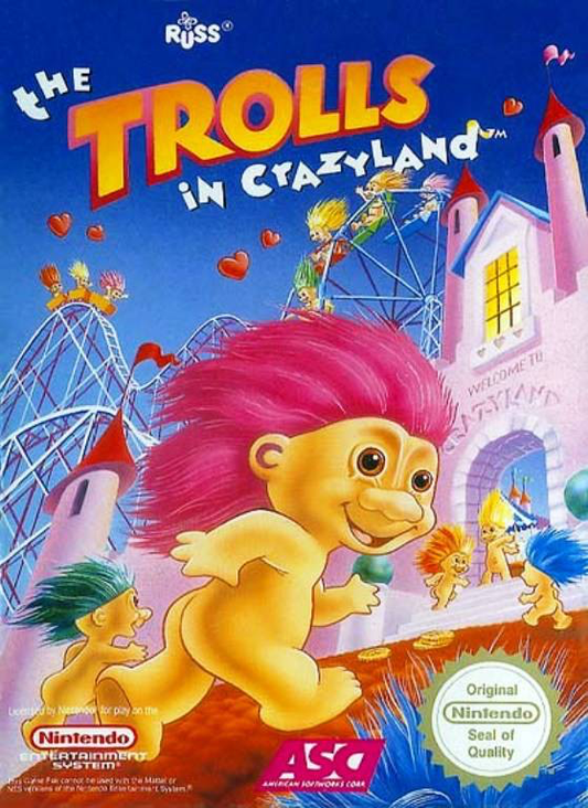 Trolls in Crazyland, The - NES