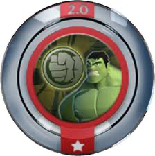 Round Power Disc | Gamma Rays - Disney Infinity 2.0