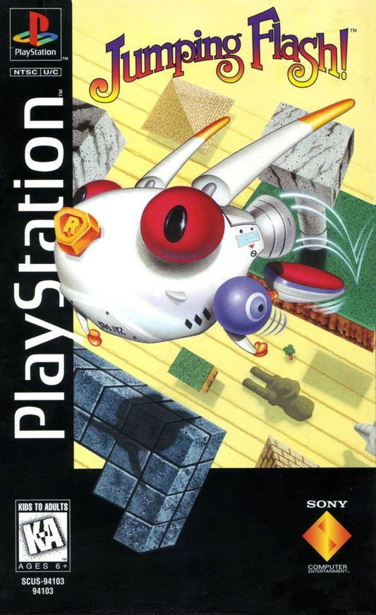 Jumping Flash (Long Box) - PS1
