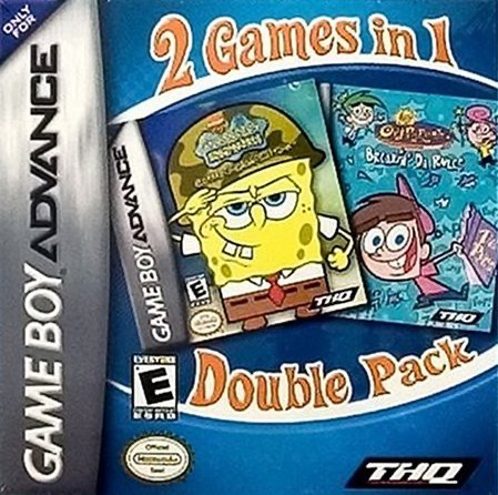 Fairly Odd Parents: Breakin' Da Rules + SpongeBob Squarepants: Battle for Bikini Bottom - GBA