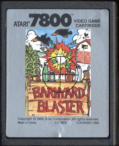 Barnyard Blaster - Atari 7800