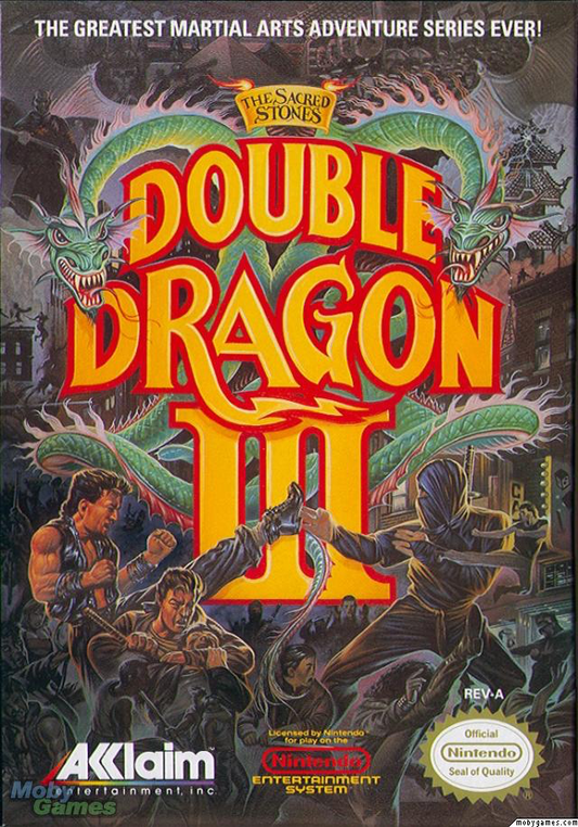 Double Dragon III The Sacred Stones - NES