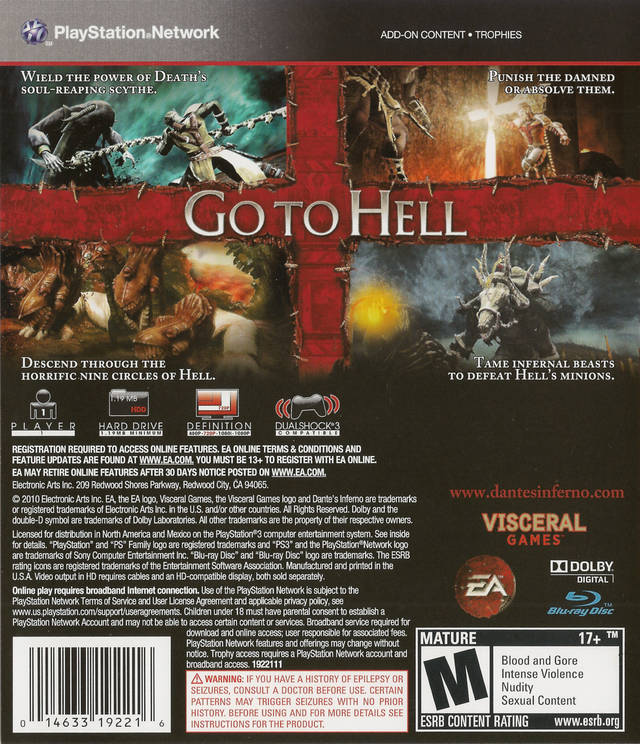 Dante's Inferno: Divine Edition - PS3