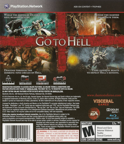 Dante's Inferno: Divine Edition - PS3