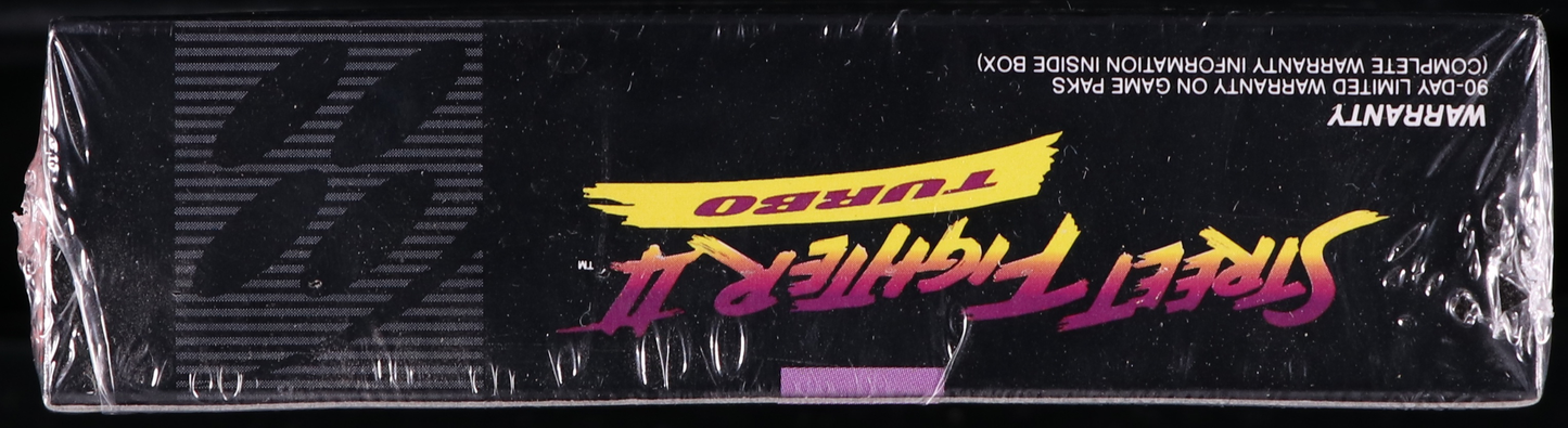 Street Fighter II Turbo SNES 9.8 A+ - NEBRASKA COLLECTION