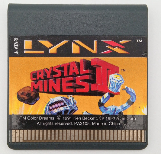 Crystal Mines II - Atari Lynx
