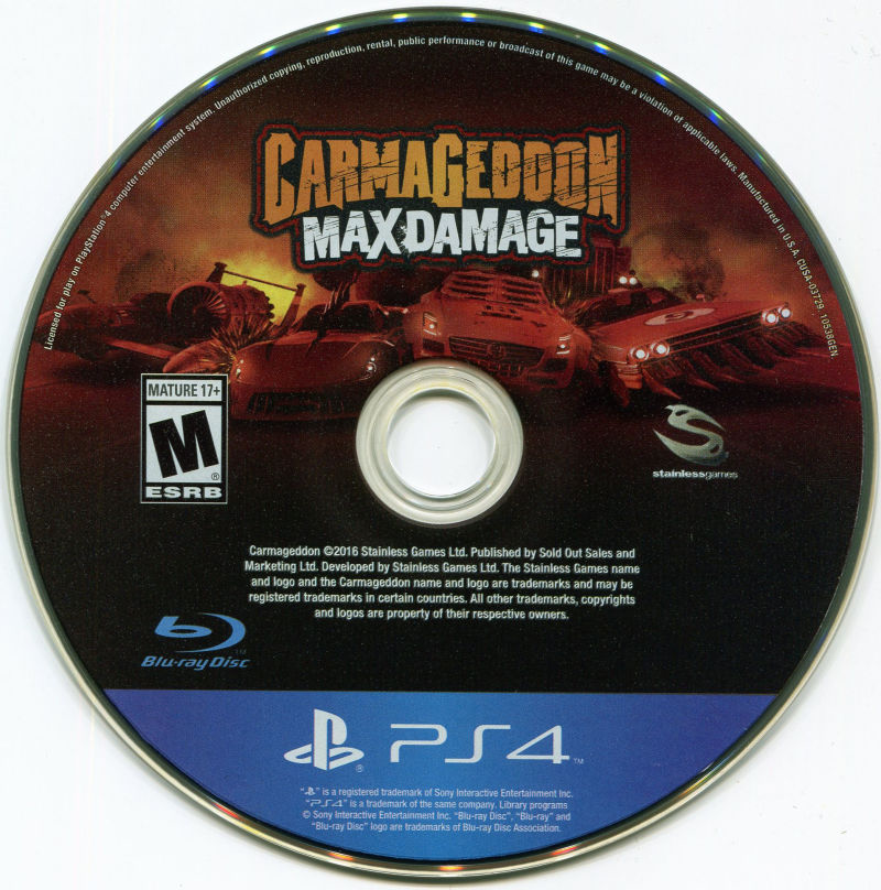Carmageddon: Max Damage - PS4
