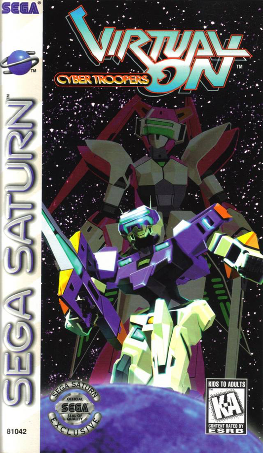 Virtual-On: Cyber Troopers - Sega Saturn