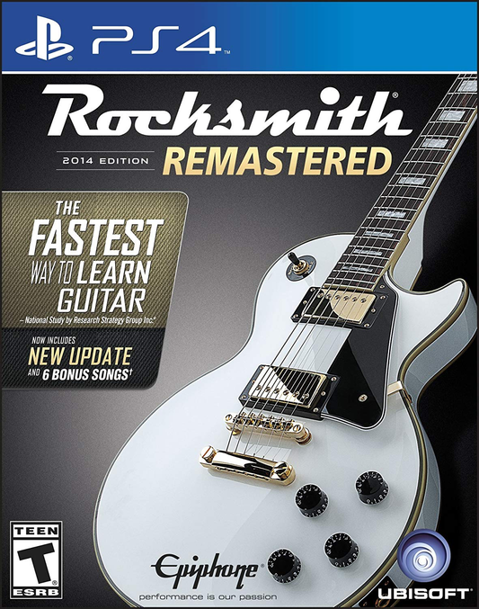 Rocksmith: 2014 Edition Remastered - PS4