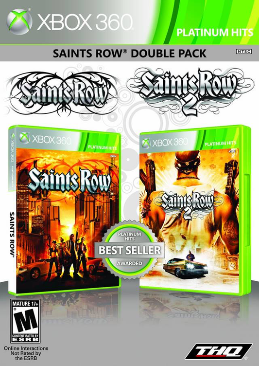 Saints Row Double Pack - Platinum Hits - Xbox 360