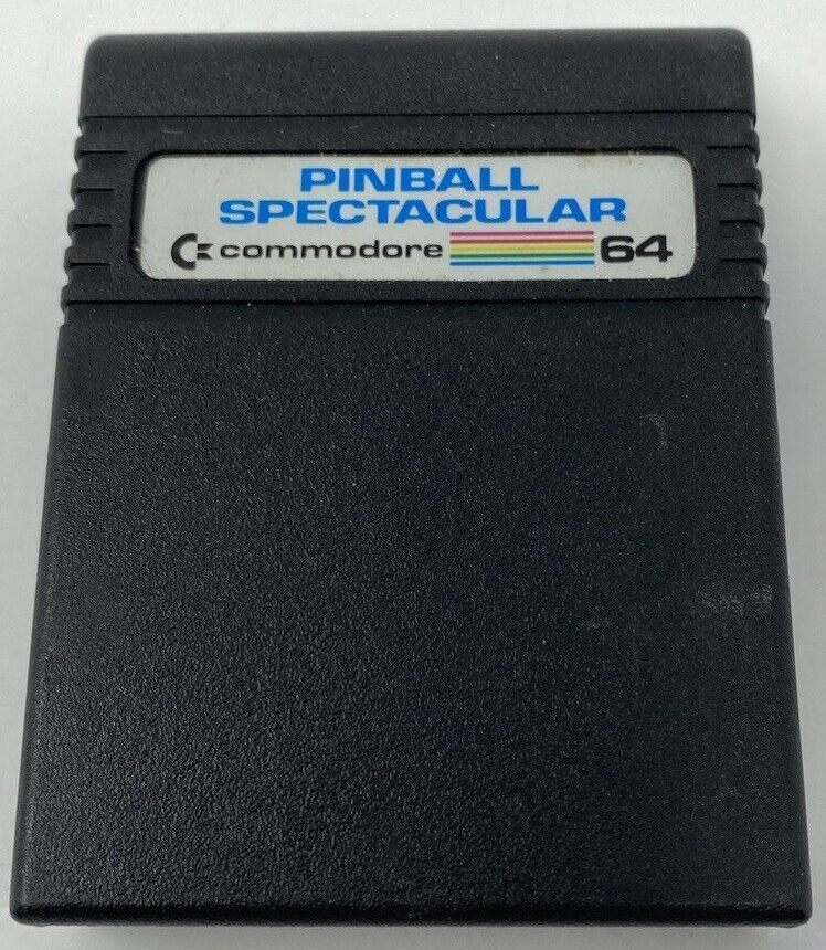 Pinball Spectacular Used Commodore 64 Games For Sale – Dial Up Games