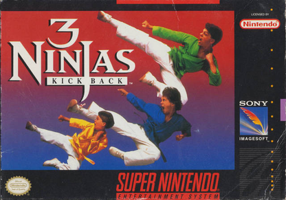 3 Ninjas Kick Back - SNES